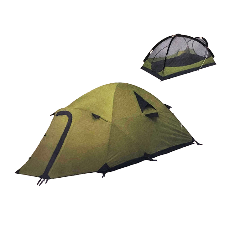 OTTAWA 2 Person Backpacking Tent,Double Layer Tent,4 Season Mountain Tents Shelter-Easy Set Up Camping Tent